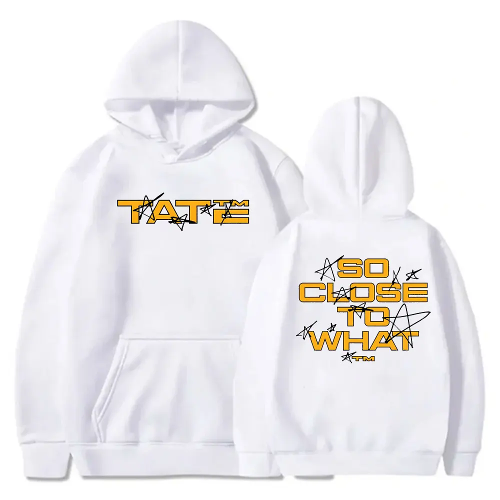 Tate McRae Stars Hoodies Miss Possessive Tour 2025 Merch Pullovers Cosplay Unisex Fashion Long Sleeve Sweatshirts