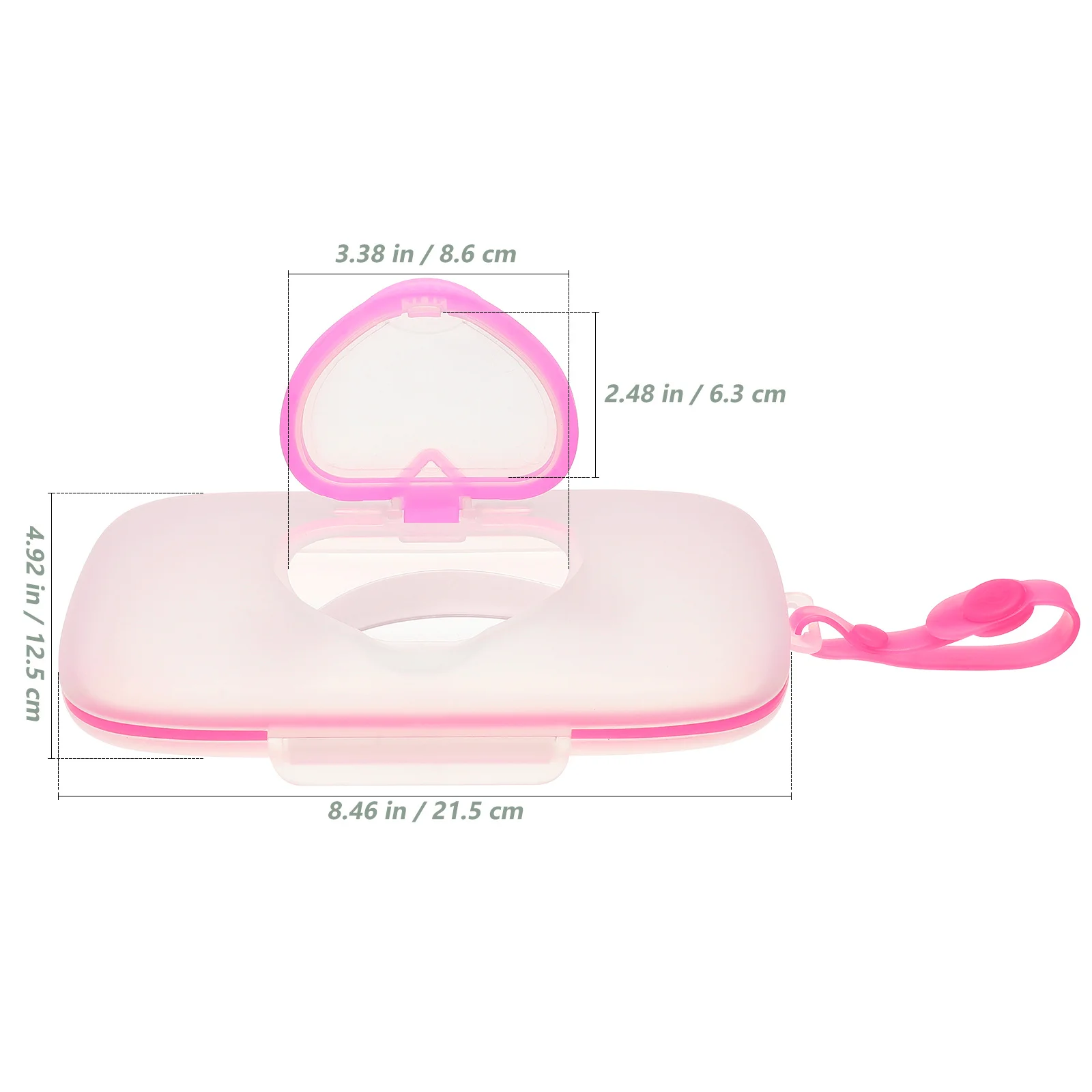 Baby Wipes Dispenser Waterproof Tissues Box for Car Home Outdoor Portable Wipe Container Napkin Holder Travel Case