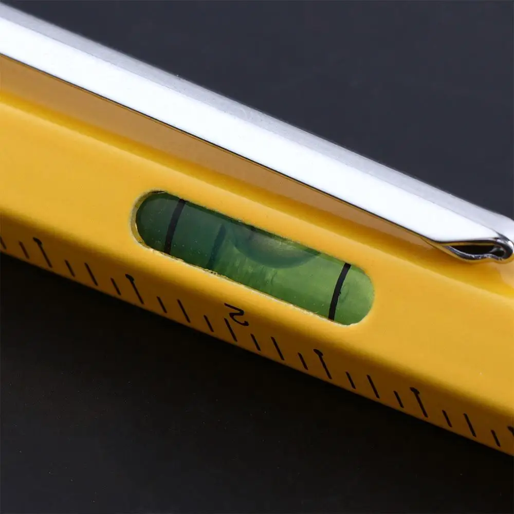 1 Multi Function Level Meter Pen Tool With Scale Gadget Flat-blade Screwdriver Capaciative pen Cross Screwdriver Ballpoint Pen