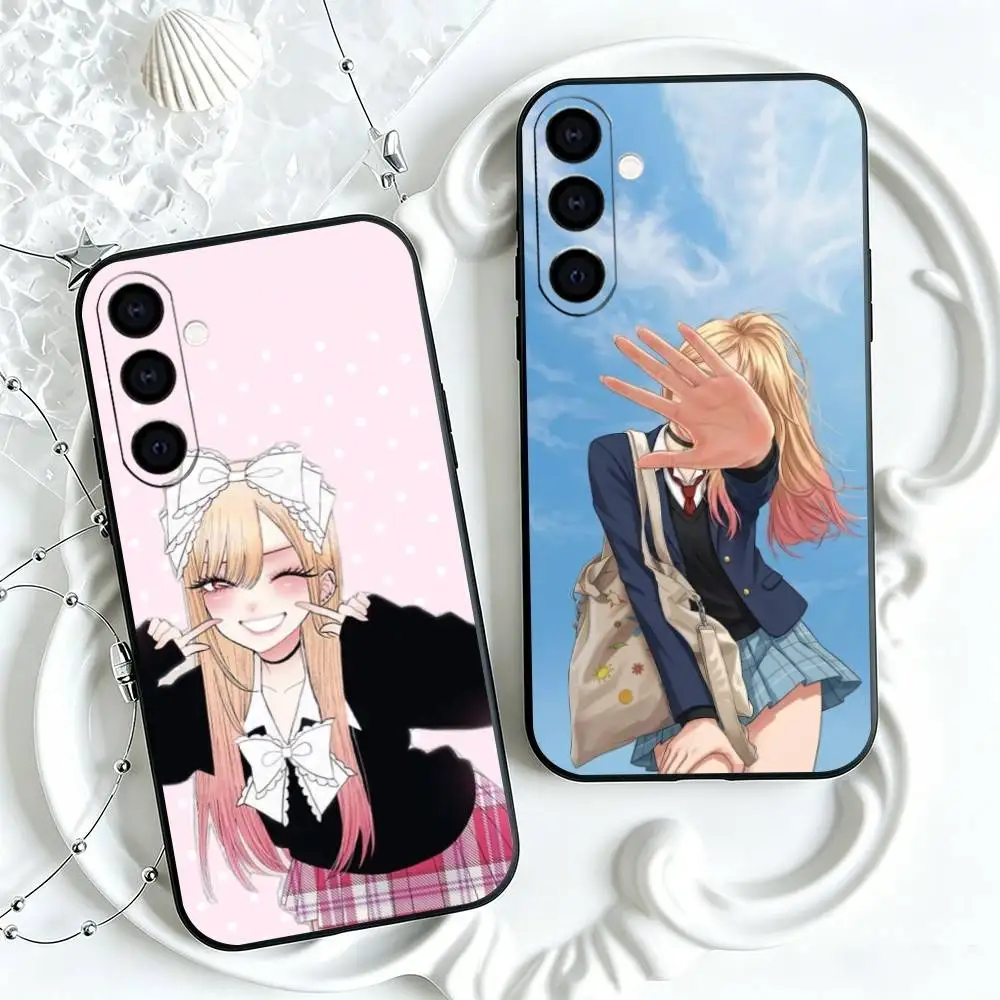 Top-selling My Dress-Up Darling Phone Case For Samsung Galaxy A73,A72,A71,A70,A53,A52,A51,Others Soft Black Cover