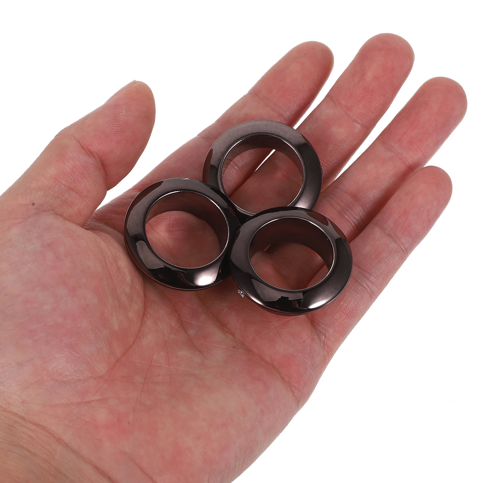 

20Pcs Office Desk Cable Hole Covers Black Round Desk Wire Hole Grommets Cable Organizers Cord Caps