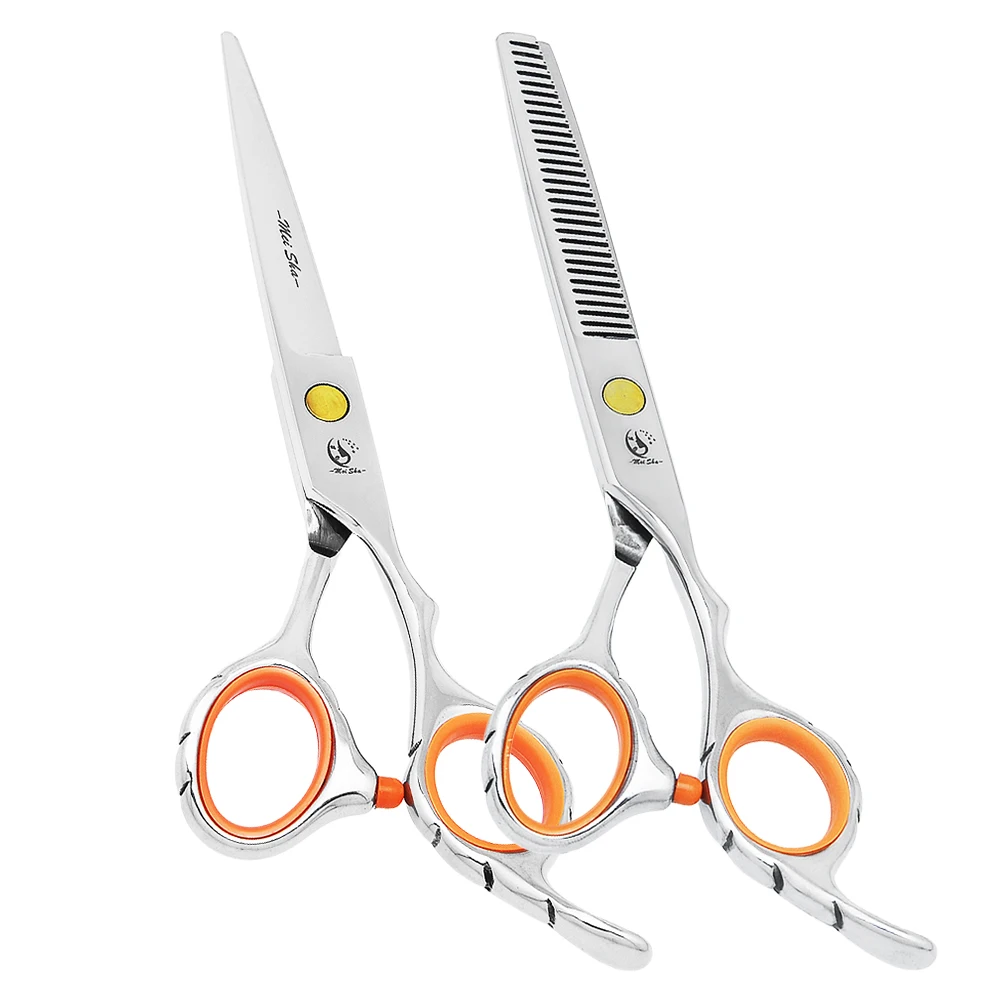 

5.5/6 inch Professional Hairdressing Scissors Hair Cutting Scissors Barber Shears Japan 440c Hair Salon Thinning Clippers A0053A