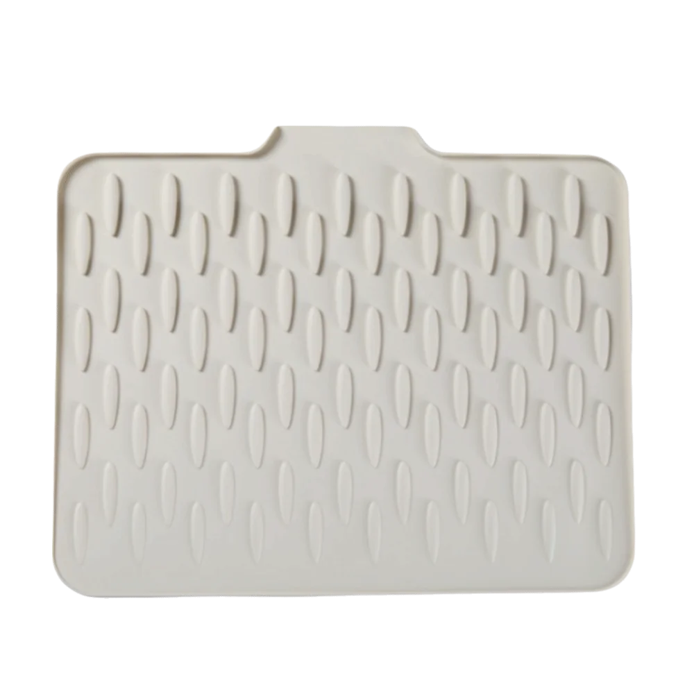 Non-slip Silicone Drainage Mat Foldable Large Size Tableware Drainer Pad Anti-scald Coaster Multifunctional Dish Drying Mat