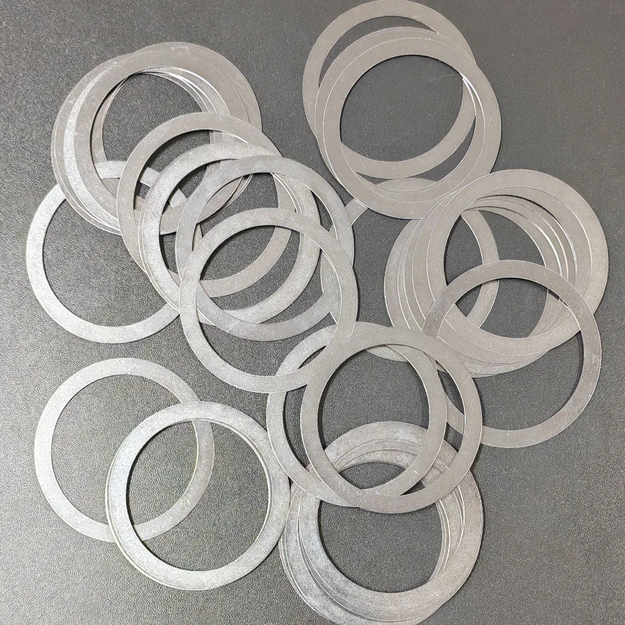 SUS304 Stainless Steel DIN988 Shim Washer M45-M60 Ultra Thin Large Flat Adjusting Spacer Gasket