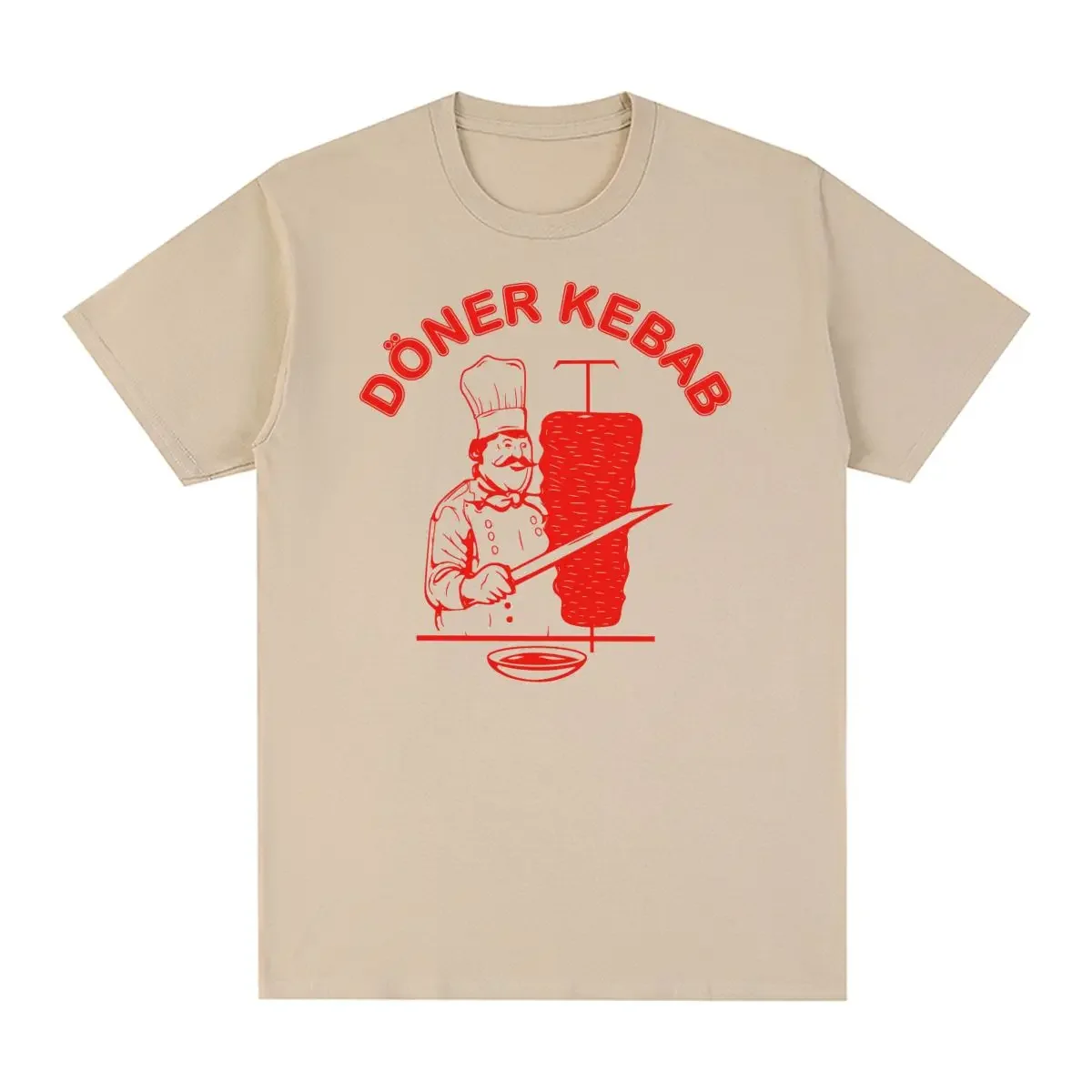 Doner Kebab Vintage T-shirt Fashion Hip Hop Japanese Streetwear Cotton Men T shirt New Tee Tshirt Womens Tops