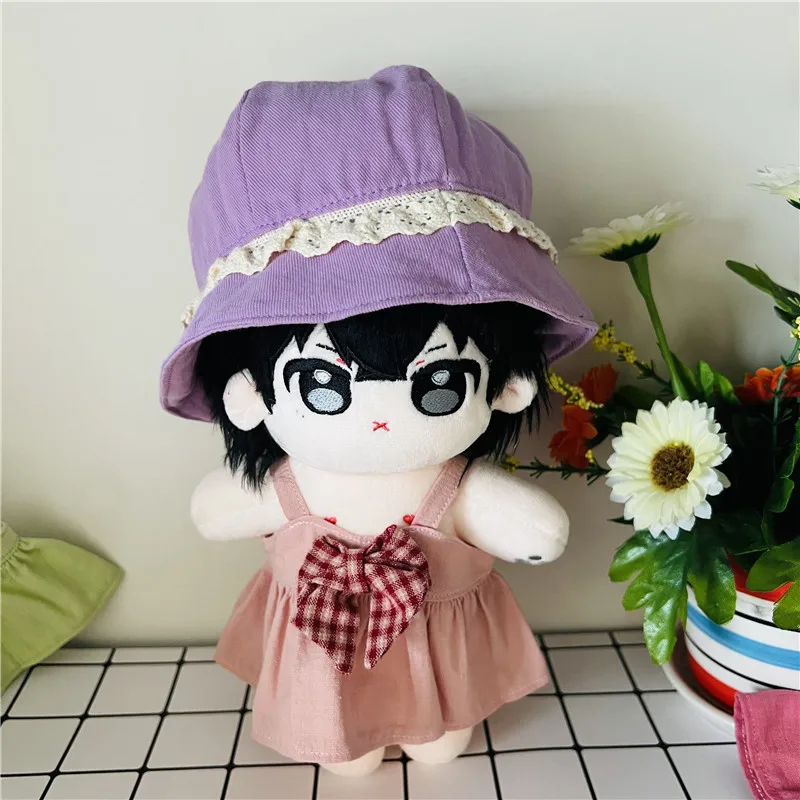 Latest 10cm 20cm Cotton Doll Clothes Fashion Outfit Dress Up Set for 10cm 20cm Doll Fans Collection Gifts DIY Doll Clothes Toy