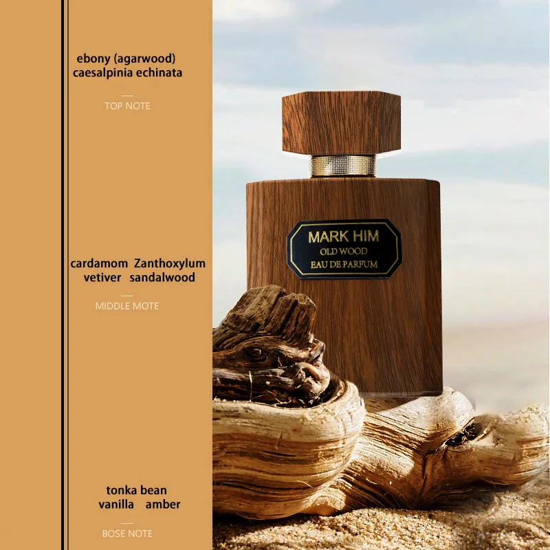 Lyxig eau de parfum för män med träig doft av oud och vanilj_voghion.com