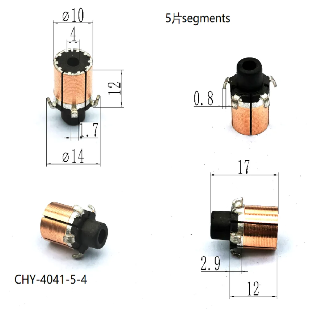 10*4*12*5p Rectifier Directional Copper Head Chy-4041-5-4