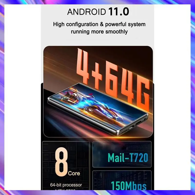 

A24U WIFI 5.0-Inch IPS HD Video MP5 MP4 Digital Music Player Bluetooth Full Touch Screen MP3