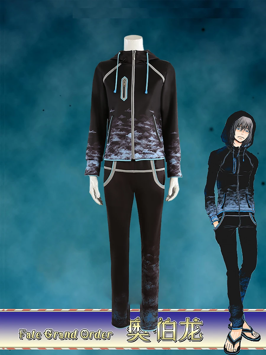 Customized FGO Fate Oberon Unhappy Summertime Lingyi Swimsuits Cos Costumes Full Set