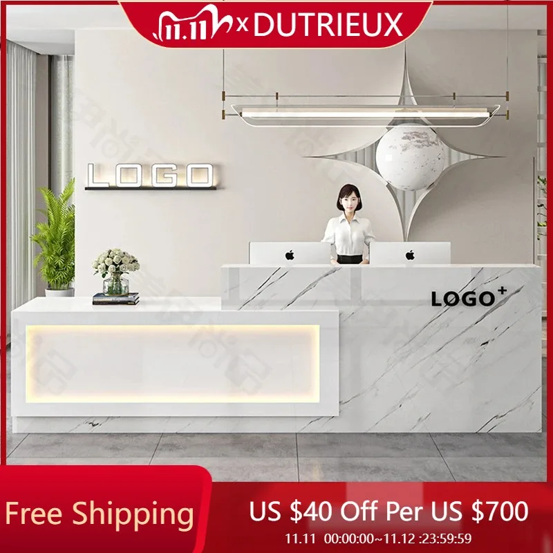 

Organizers Wooden Reception Desks Beauty Salon Glamour Checkout Office Reception Desks Modern Comptoire Accueil Trendy Furniture