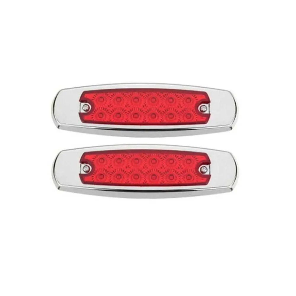

12 LED Universal Caravan Boat Bus Trucks Auto Marker Gap Light Car Side Marker Light Trailer ​Indicator Light Clearance Lamp