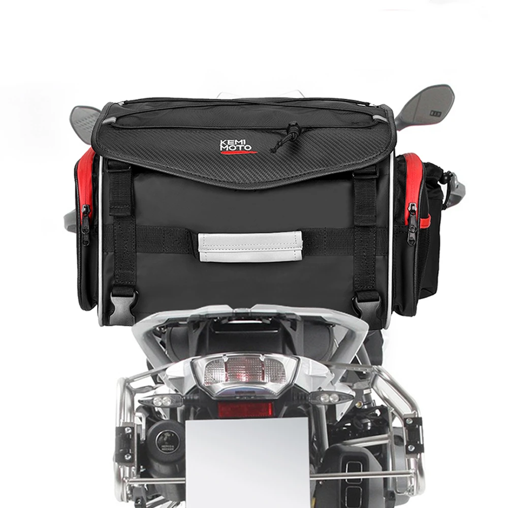 Pacote de assento da motocicleta saco da cauda à prova dwaterproof água multifuncional bagagem rack para r1200gs f800gs f750gs para yamaha r1 para