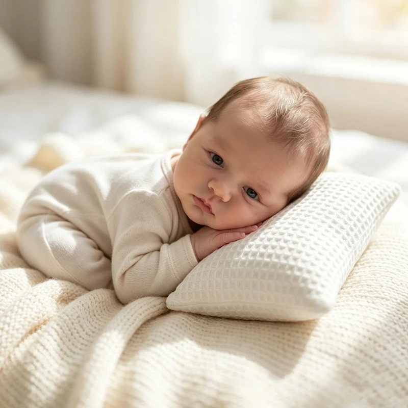 Neugeborenen-Fotografie-Requisiten: Weiches Houndstooth-Baby-Positionierungskissen für Fotoshootings, Mini-Fotografie-Zubehör