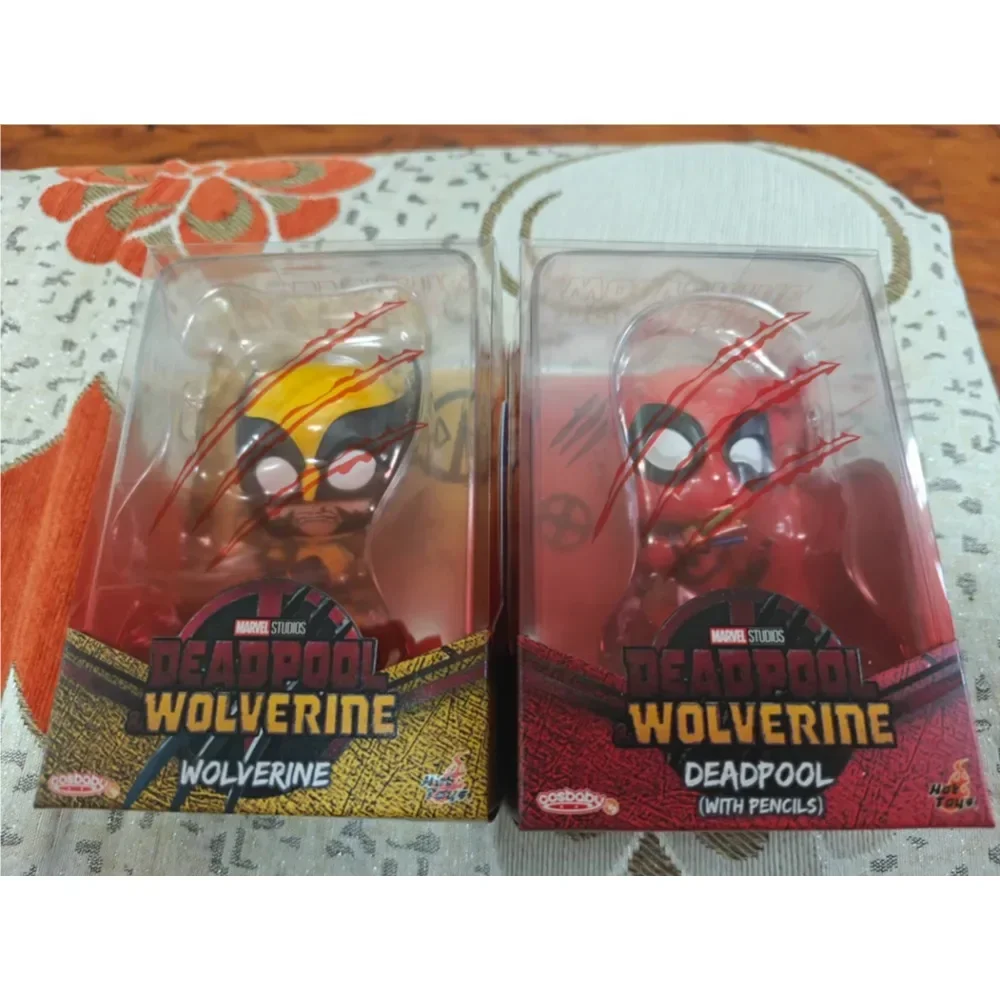 Deadpool&Wolverine Blind Box Marvel Genuino Film Periferico Bambole Carine Ornamenti Include Modelli Nascosti Tutti I Tipi Di Morfologia