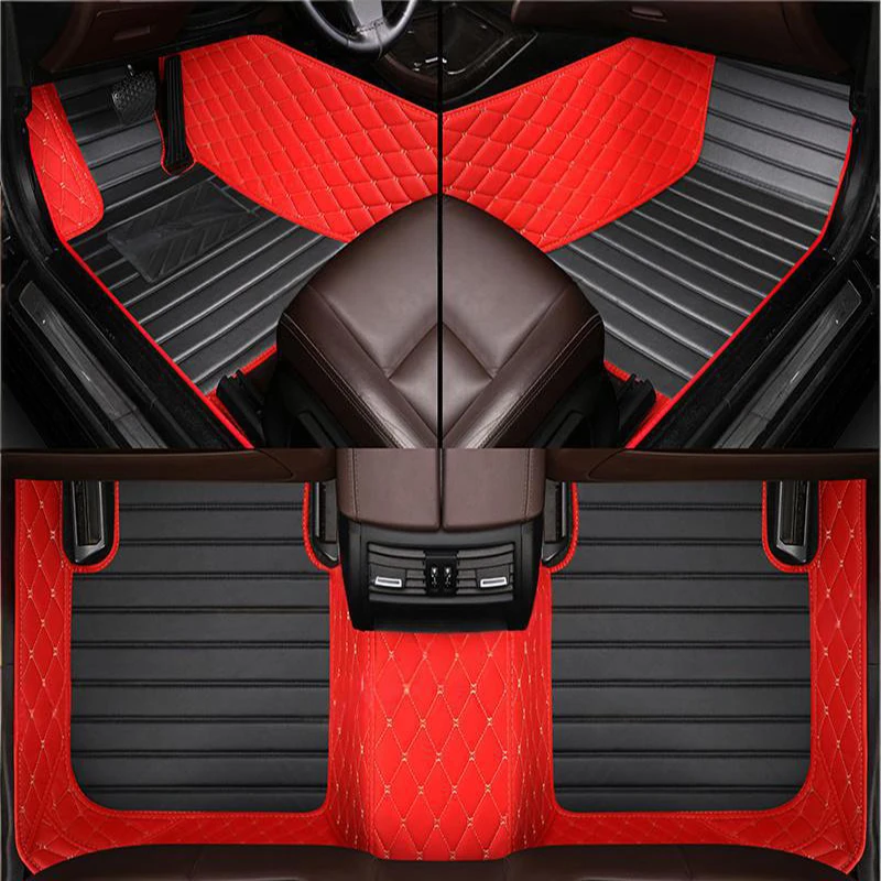 Custom Full Coverage Car Floor Mat for Audi Q4 e-tron 2022 2023 Q5 e-tron Q5 Sportback Car Accessories