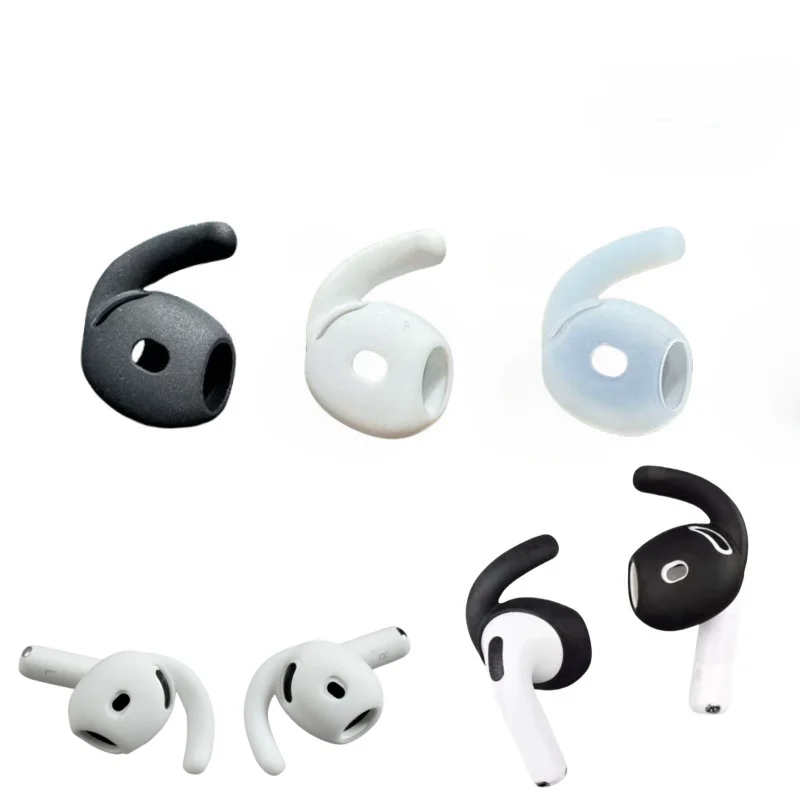 Sport Earhook for AirPods 4 Earbuds,Silicone Soft Replacement Anti-Slip Ear Tips,fit AirPods 4 Earphones Protective Accessories