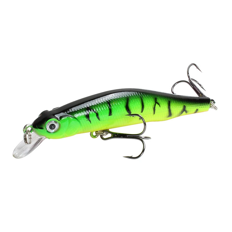 1pcs Sinking Minnow Fishing Lure Wobblers Hard Artificial Bait 3D Eyes 8cm 8.5g High Quality Crankbait Plastic Baits Fish Pesca