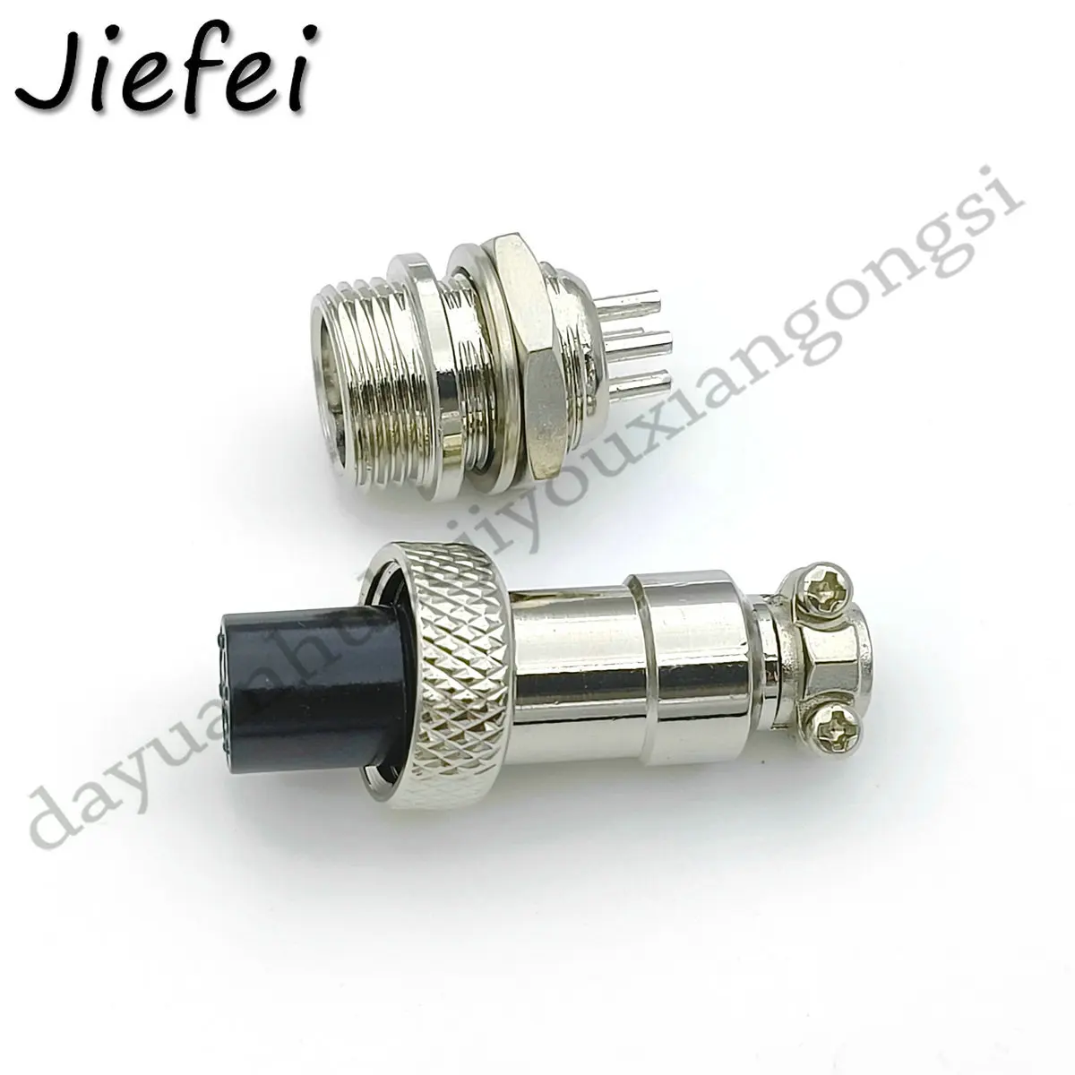 Imagem -05 - Aviação Plugue Macho e Fêmea do Conector do Soquete Rosca Parafuso Mayitr Suprimentos Elétricos 300v 5a Gx12 Pinos Pinos Pinos Pinos Pinos Pinos 100 Peças