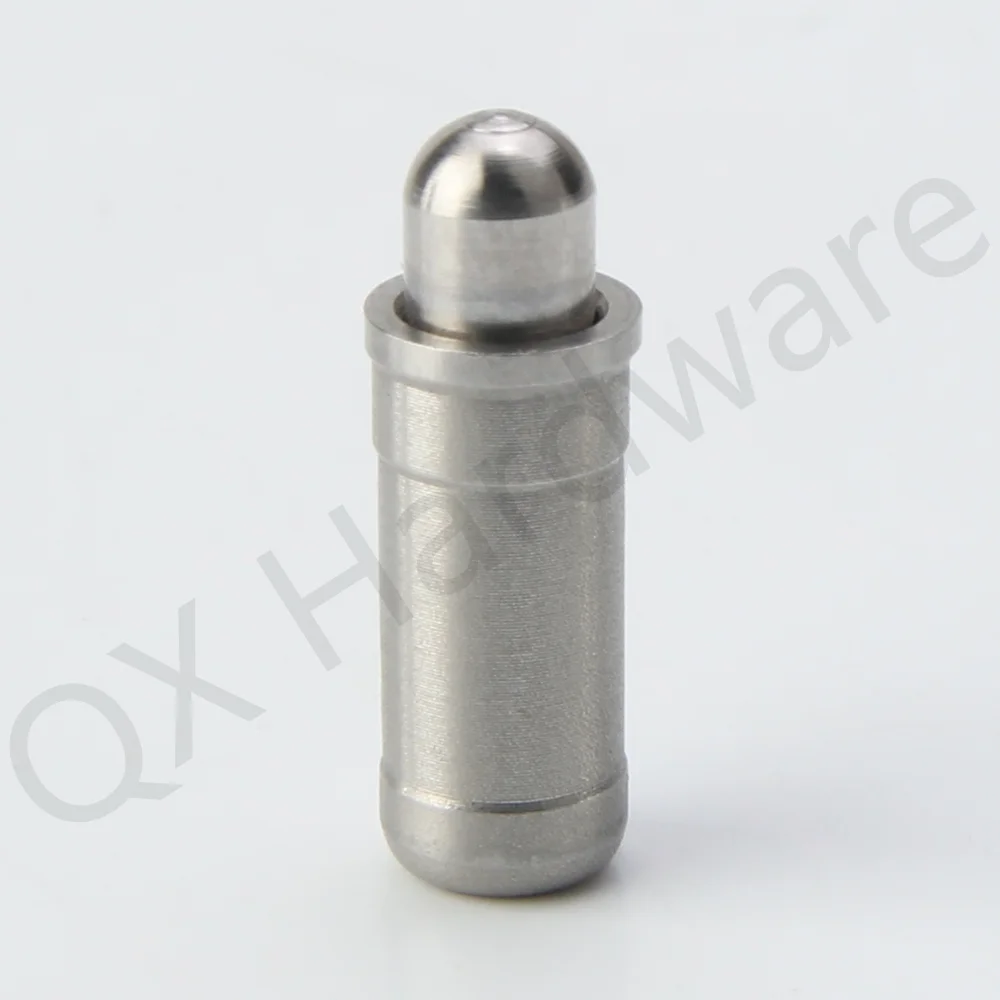 Q​X532 Dia:4mm~10mm Good Quality Spring Loaded Plunger Stainless Steel Body Nylon/Stainless Steel Pin Spring Locating Plunger