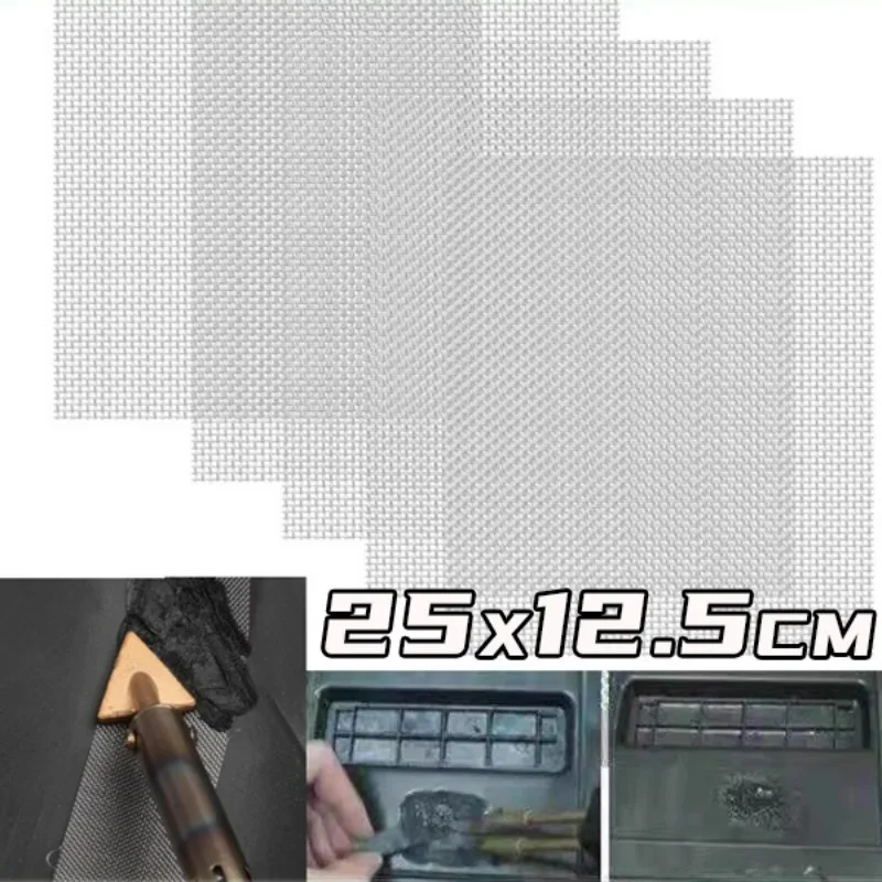 

Stainless Steel Repair Mesh Car Bumper Plastic Hole Crack Patches Trimmable Welding Wire Mesh for Car Repair Welding Machine