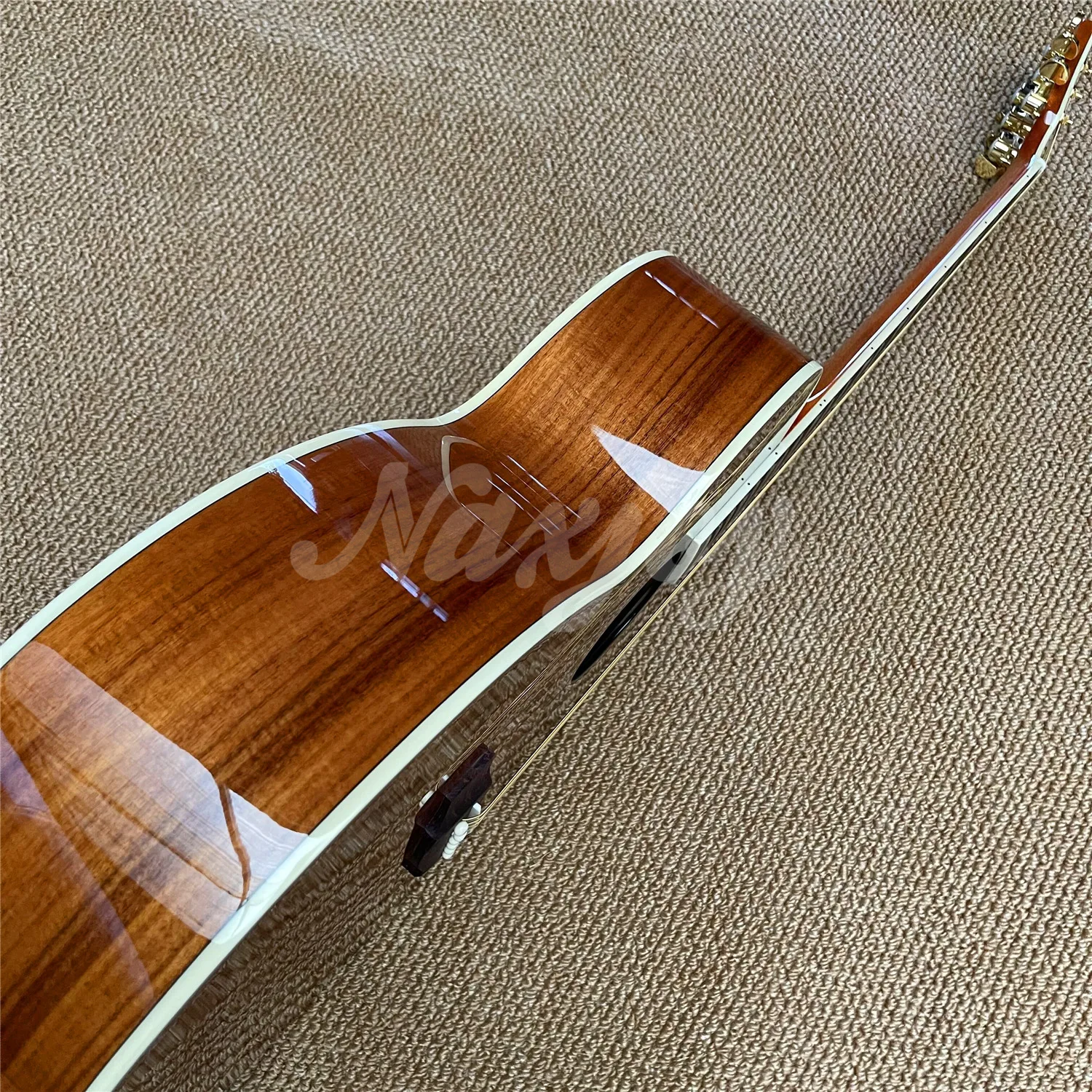 All Koa Wood 43 Inches F50 Acoustic Guitar Hand Made Electric Acoustic Guitarra