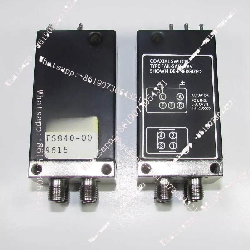 

840-00 DC-18GHz 28V SMA RF Four Port Switch (Double Pole Double Throw)