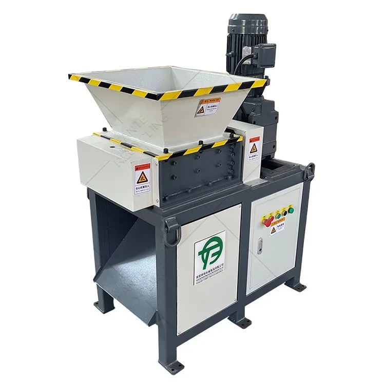 YYHC-Small metal plastic paper tearing machine Foam board shredder