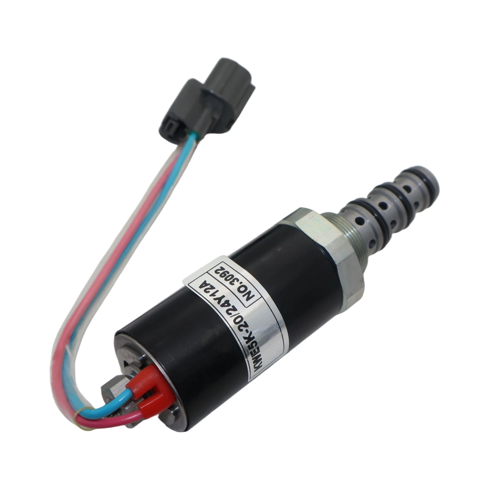 

12V Solenoid Valves KWE5K-20-24Y12A Compatible for Kobelco SK25SR Excavator