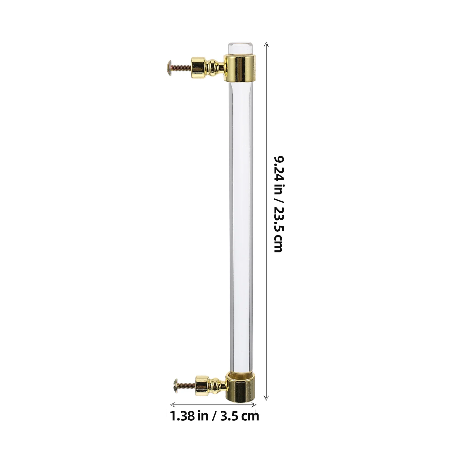 

1Pcs Acrylic Door Pull Knobs Clear Round Cabinet Handles Durable Drawer Pull for Wardrobe Kitchen Furniture Door Handles