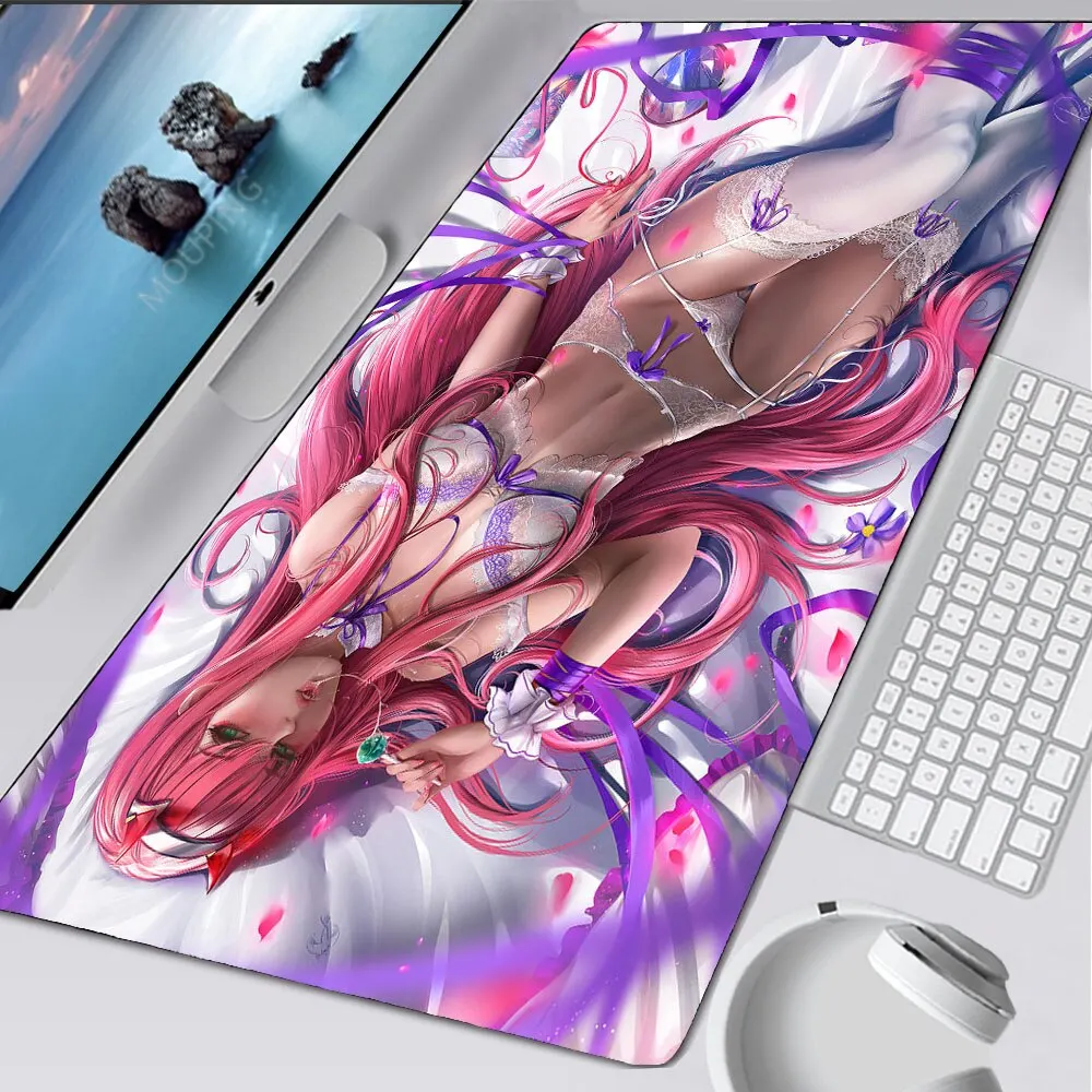 Large Mouse Pad Gamer Mouse Pad Rubber PC Computer Gaming Mousepad Desk Mat 900x400 Mm  Anime Mouse Pad