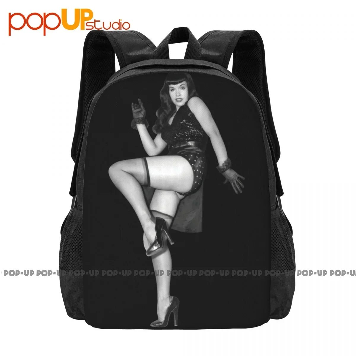 

Рюкзак Hysteric Glamour Hysterical Bettie Page Betty Paige большой емкости в мягкой обложке с 3D-печатью