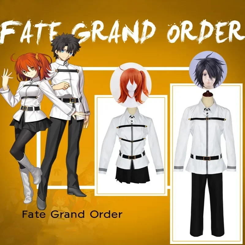 Аниме Fate Grand Order FGO Gudako Косплей Костюм Халдея Волшебный Костюм Женские Платья Хэллоуин Карнавальная Униформа