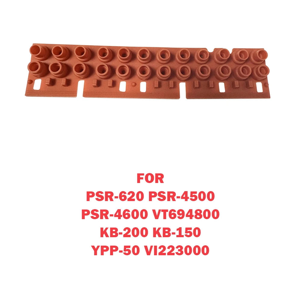 Conductive Rubber Contact Pad Button For YAMAHA PSR-620 PSR-4500 PSR-4600 VT694800 KB-200 KB-150 YPP-50 VI223000