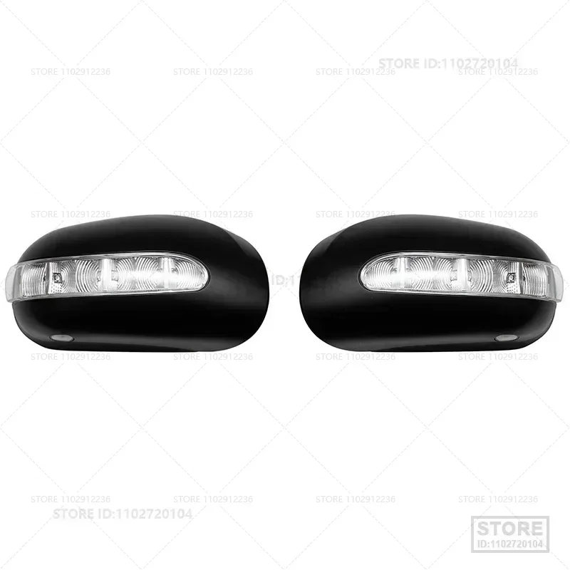For 2000-2006 Mercedes-Benz S430 S500 S600, S55 AMG (W220) Mirror Housing Back Cover (Matte Without Paint) 2208100964 2208101064