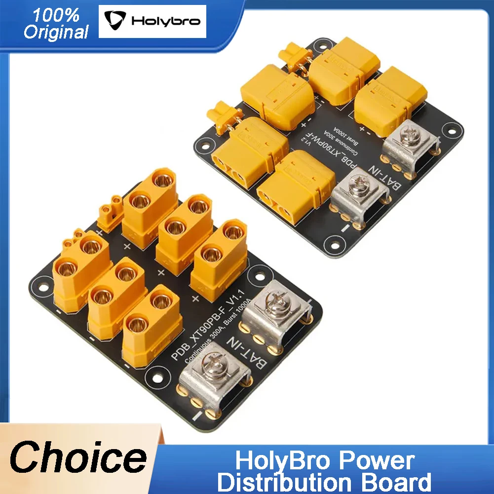 

HolyBro 300A Power Distribution Board (PDB) - Top/Side Entry for Drone Multirotor RC Aircraft Power Distribution Module