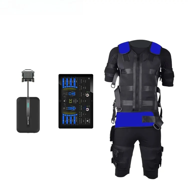 to  Electro Fitness Wireless EMS Fitness Suits Training jacket to stimulate muscles