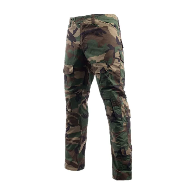 Outdoor Hiking Trekking Army Tactical  Frog Pant Tight Camouflage Military Trousers Cotton Blends Material Hunting Clothing