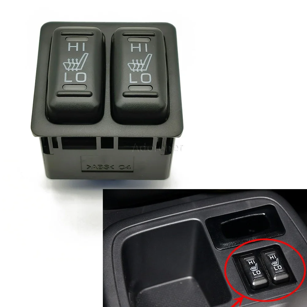 Car Seat Heating Button Control Switch Fit For Mitsubishi Outlander Pajero Mirage Grandis L200 Pajero Sport Lancer Eclipse Cross