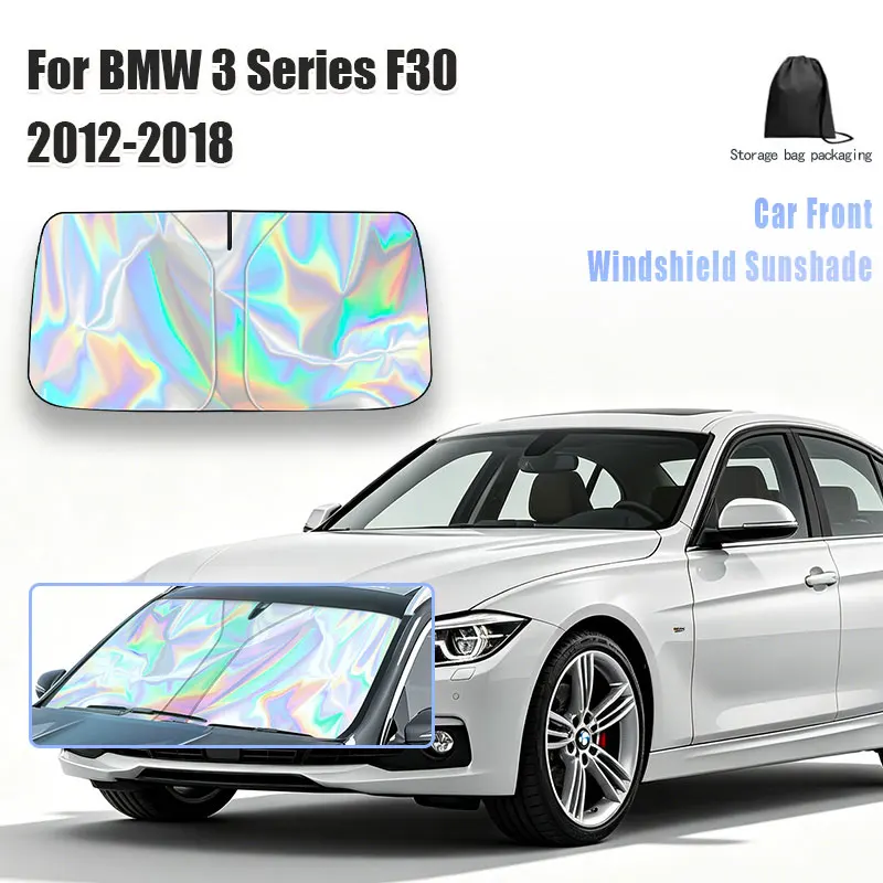 

For BMW 3 Series F30 2012-2018 Car Windshield Sunshade Cover Front Window Sun Shade Visor Auto Interior UV Protection
