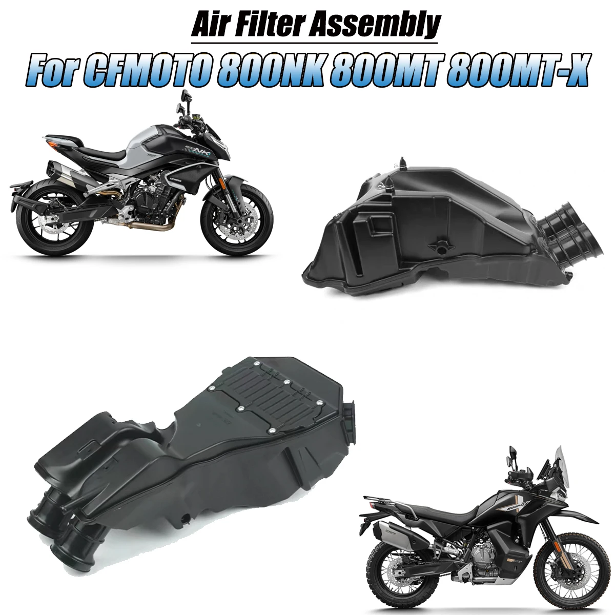 Fit For CFMOTO  800MT 800NK 800MTX 800MT-X CF800-7-7A CF800-5-5A CF800-11A Motorcycle Air Filter Accessories Filter Assembly