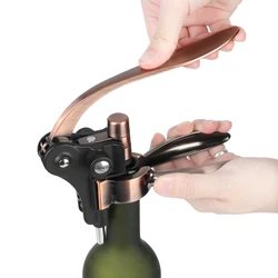 Bar Lever Corkscrew Zinc Alloy Barware Rabbit-Shaped Wine Opener Bottle Opener