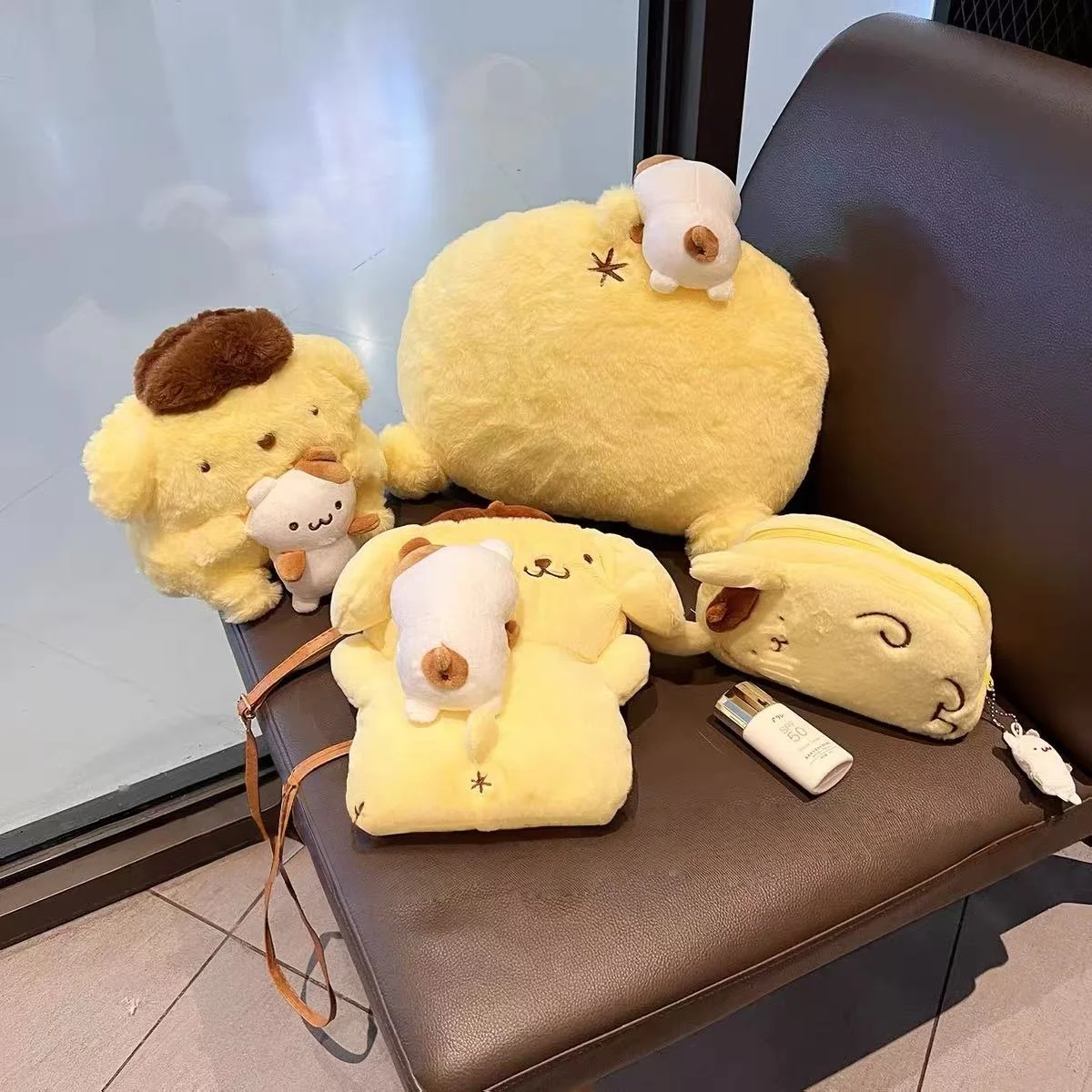 

Kawaii Pudding собака плюшевая игрушка сумка через плечо кукла подушка сумка для хранения подарок на день рождения для детей друзей