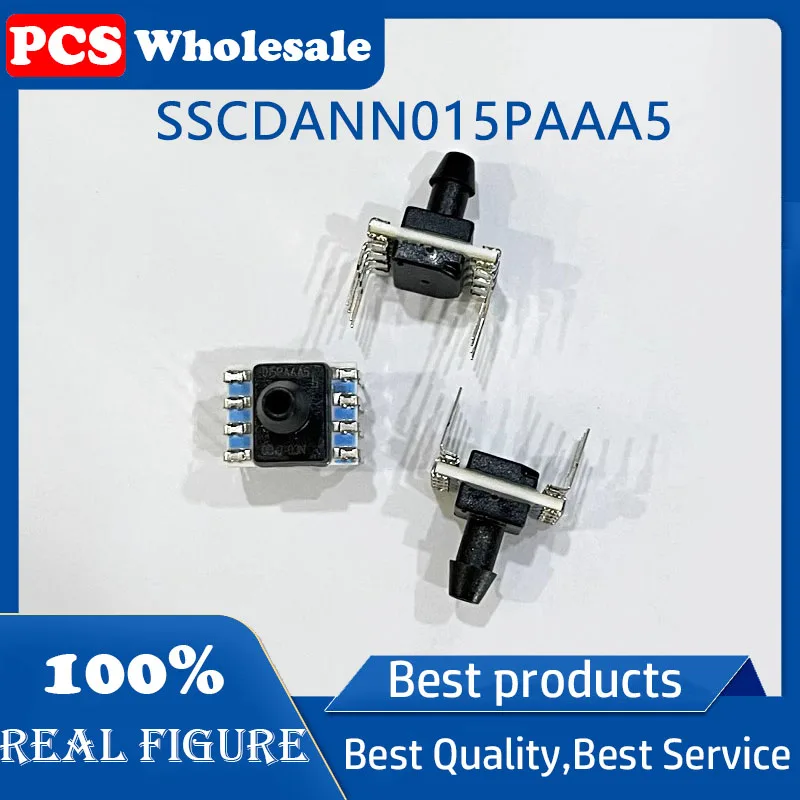 

1PCS The new SSCDANN015PAAA5 pressure sensor for pneumatically controlled sleep breathing monitoring of gas flow meters