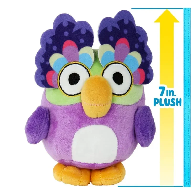 Bluey Bingo Family Friend Kawaii Chattermax Stuffed Plush Toys Doll Cartoon Anime Figures Animal Owls Children Girl Gift