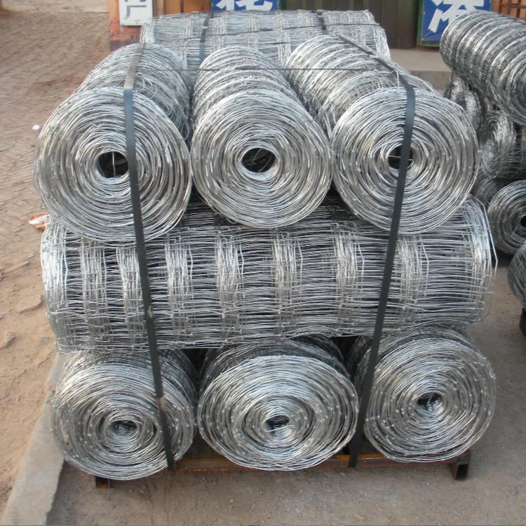 Customized 6 Inch 165ft 4ft High Farm Fence Heavy Zinc Coating Cattle Fence,Galvanized Versatile Livestock & Farm Use