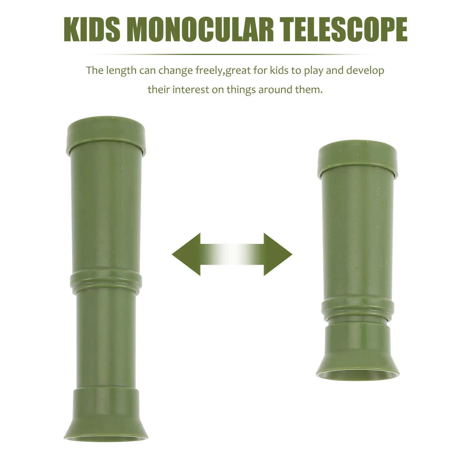 5Pcs Kids Spyglass Educational Science Learning Props for Birthday Party Exploration and Outdoor Fun Kids Telescope