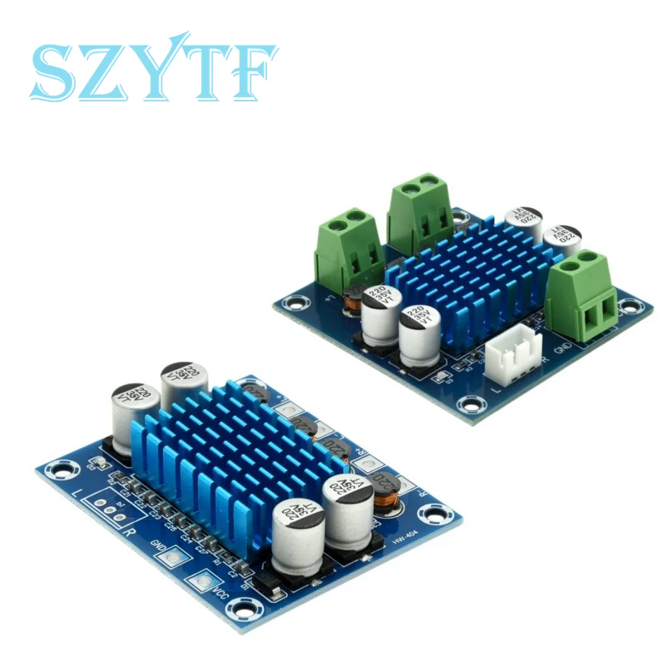 XH-A232 TPA3110  high-definition digital audio amplifier board mp3 amplification module 12V24V 30W+30W channel loudspeaker panel