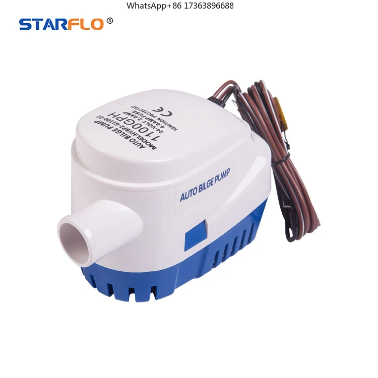 

12V 24V OEM Submersible Solar Powered Electric Battery Powered Water Pump Similar to Rule Marine Automatic Bilge Pump for Boat