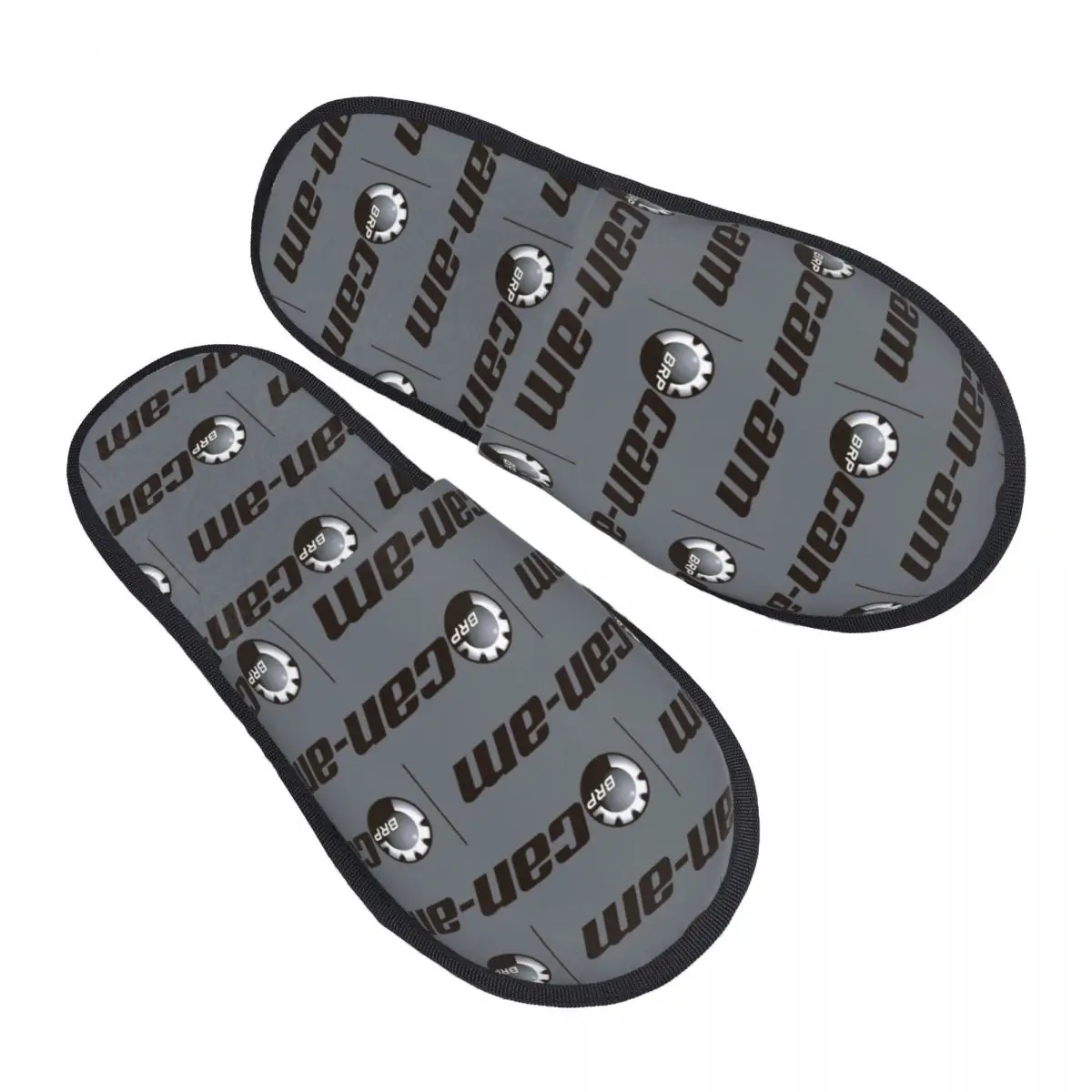 Custom BRP ATV Can Am Logo Memory Foam Slippers Women Cozy Warm House Slippers